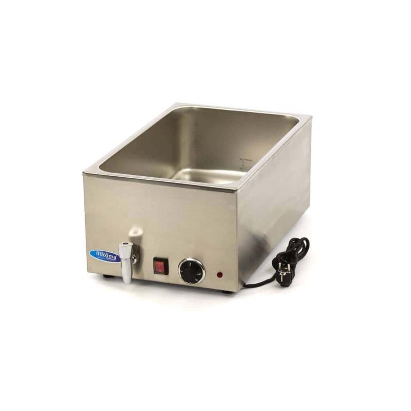 Maxima Bain Marie med Tryk og Vandhane - Kogeudstyr