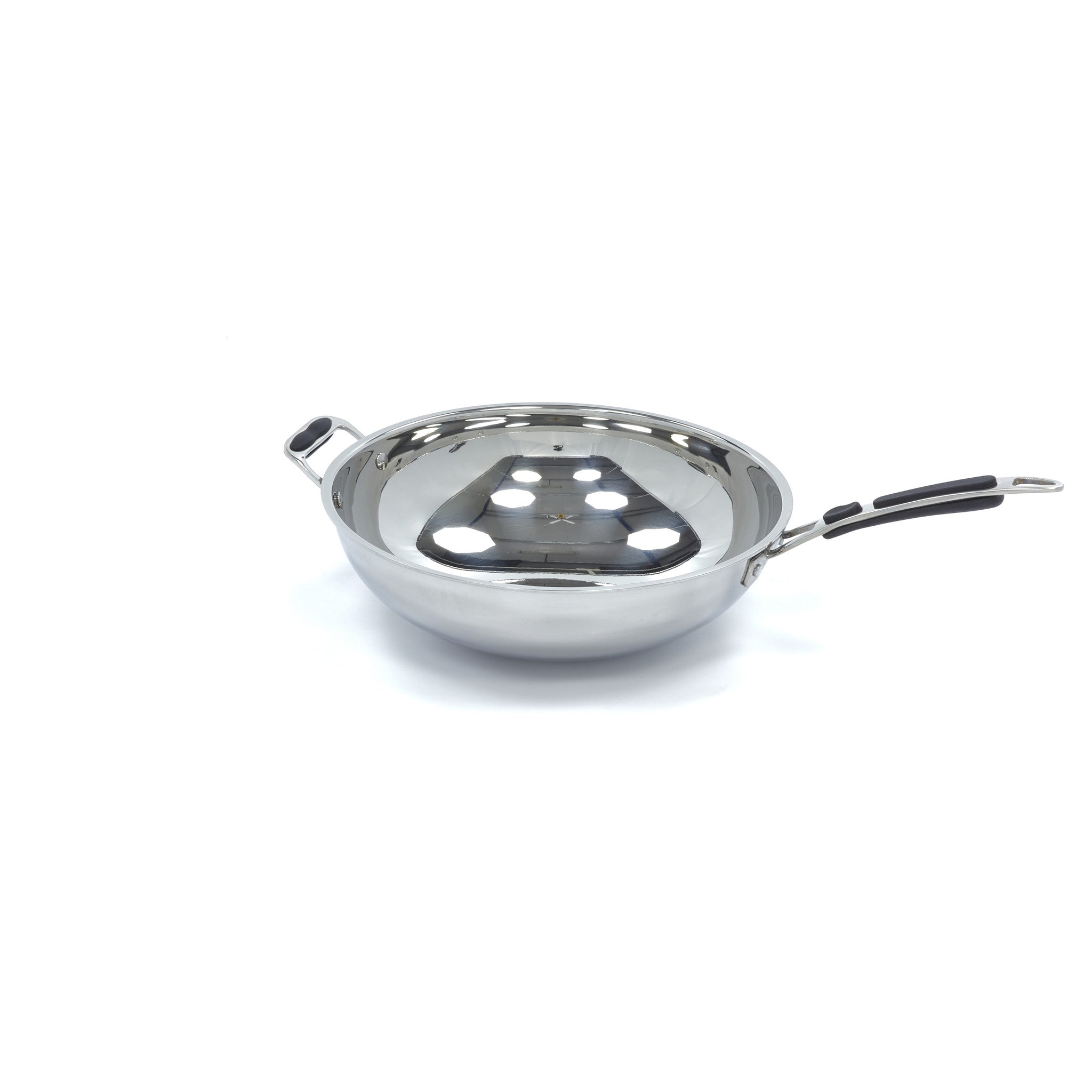 Induktions Wokpande i Rustfrit Stål - 36 cm fra Maxima