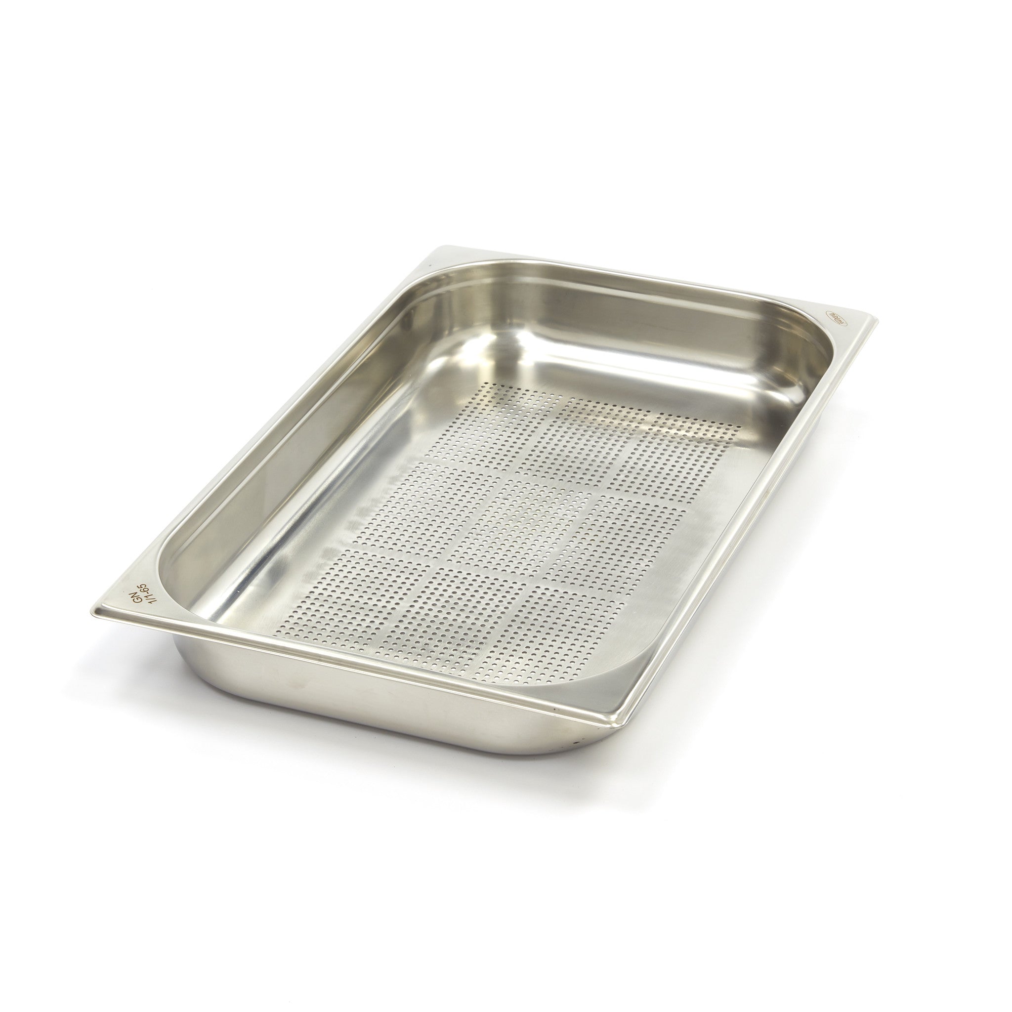 Gastronorm Beholder 3 Stk - Rustfrit Stål, 6,5 Cm Dybde