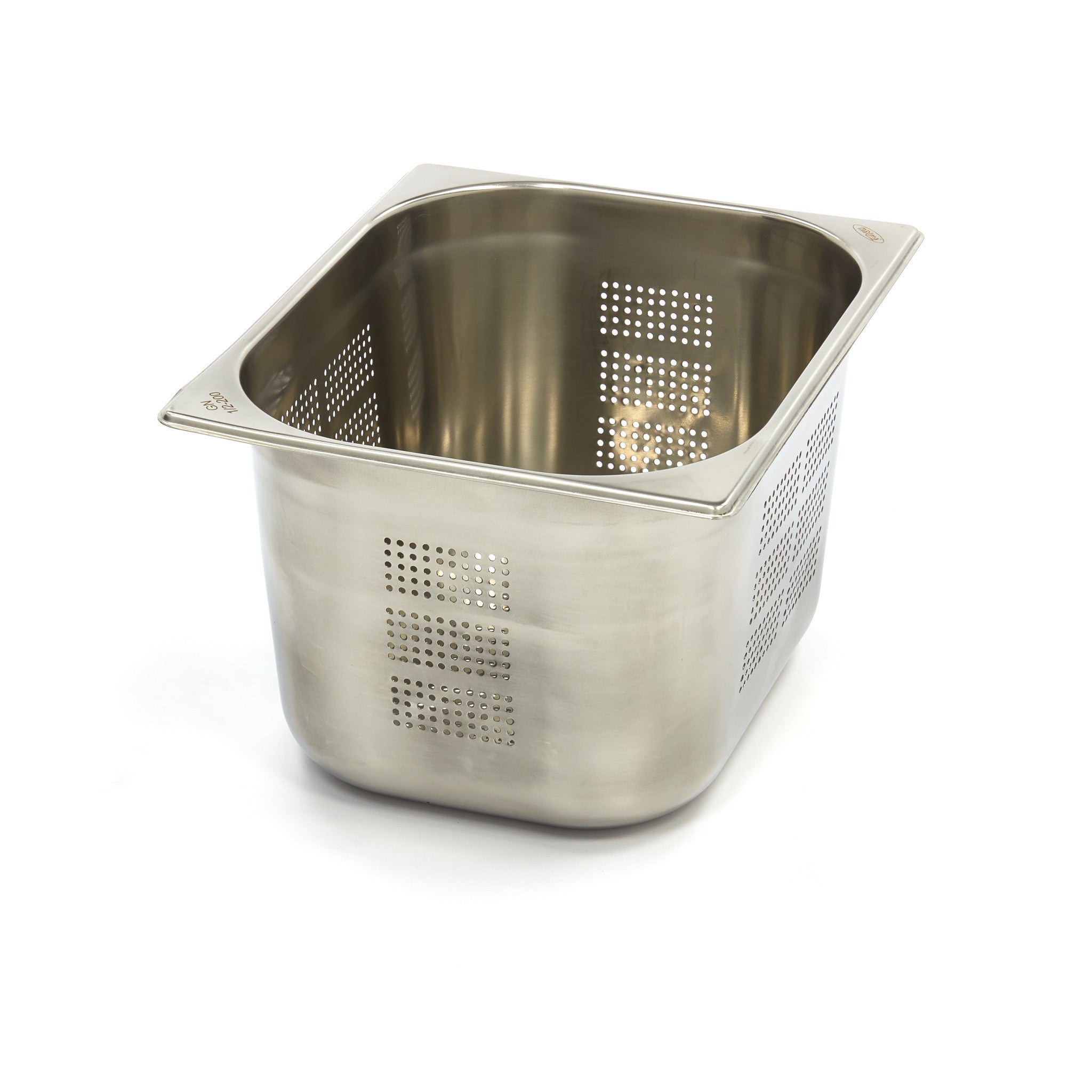 Gastronorm Beholder 3 Stk 20 Cm Dyb Rustfrit Stål Perforeret