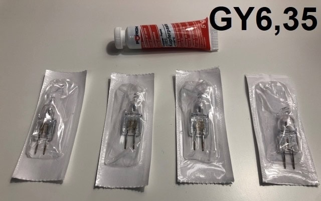 Halogen Pære Gy6,35 Til Pizzamaster fra Gastroudstyr