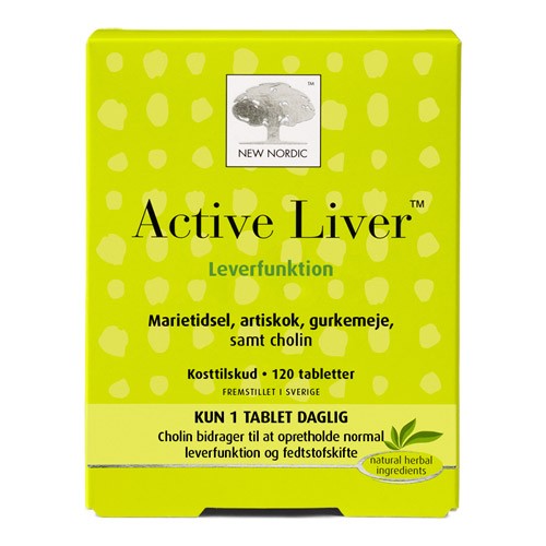 Active Liver   120 Tabletter     fra New Nordic