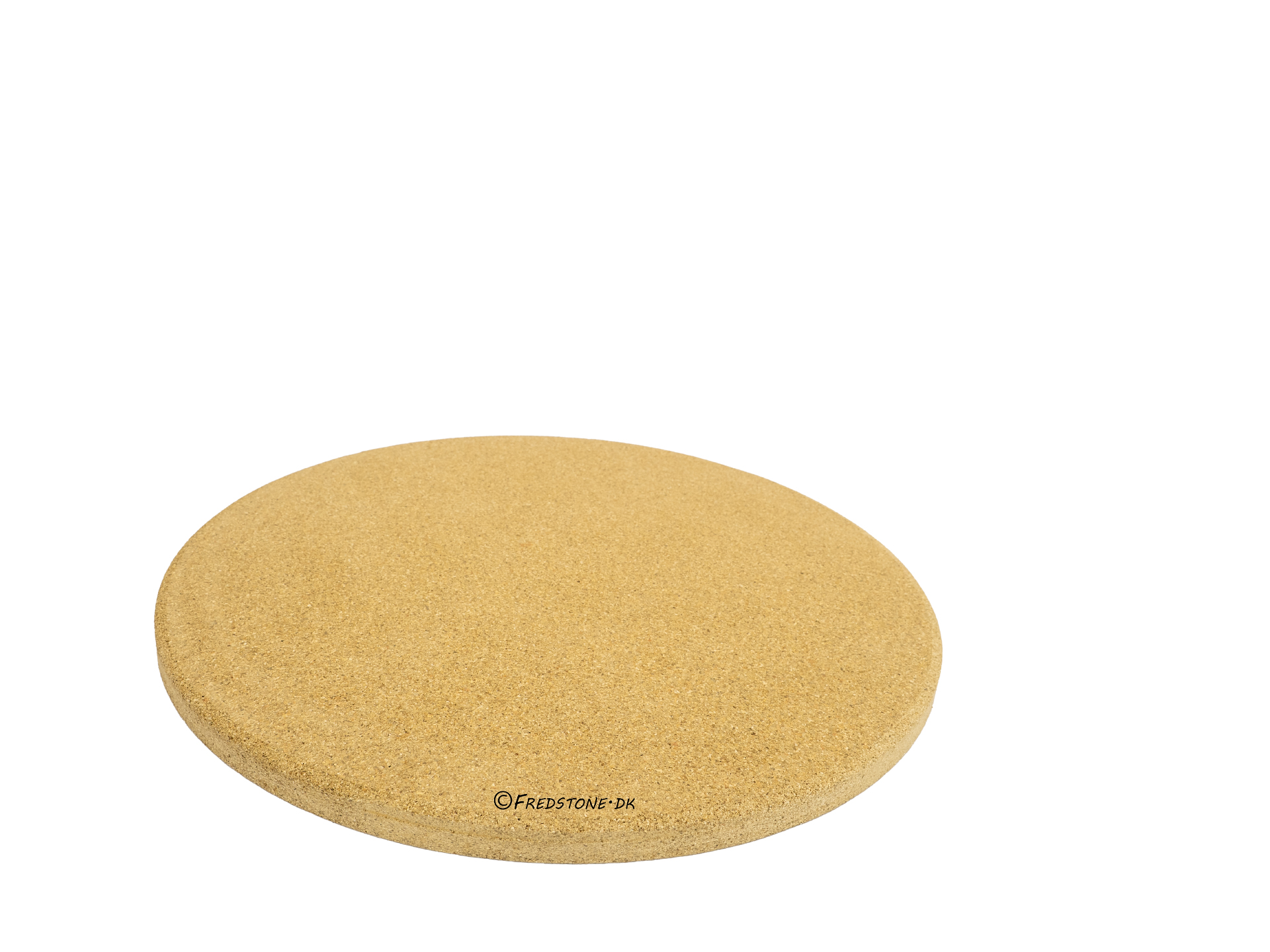 Fredstone Rund Bagesten   ø 47 Cm. (2,0 Cm. Tykkelse) fra Fredstone Grill & Bageudstyr