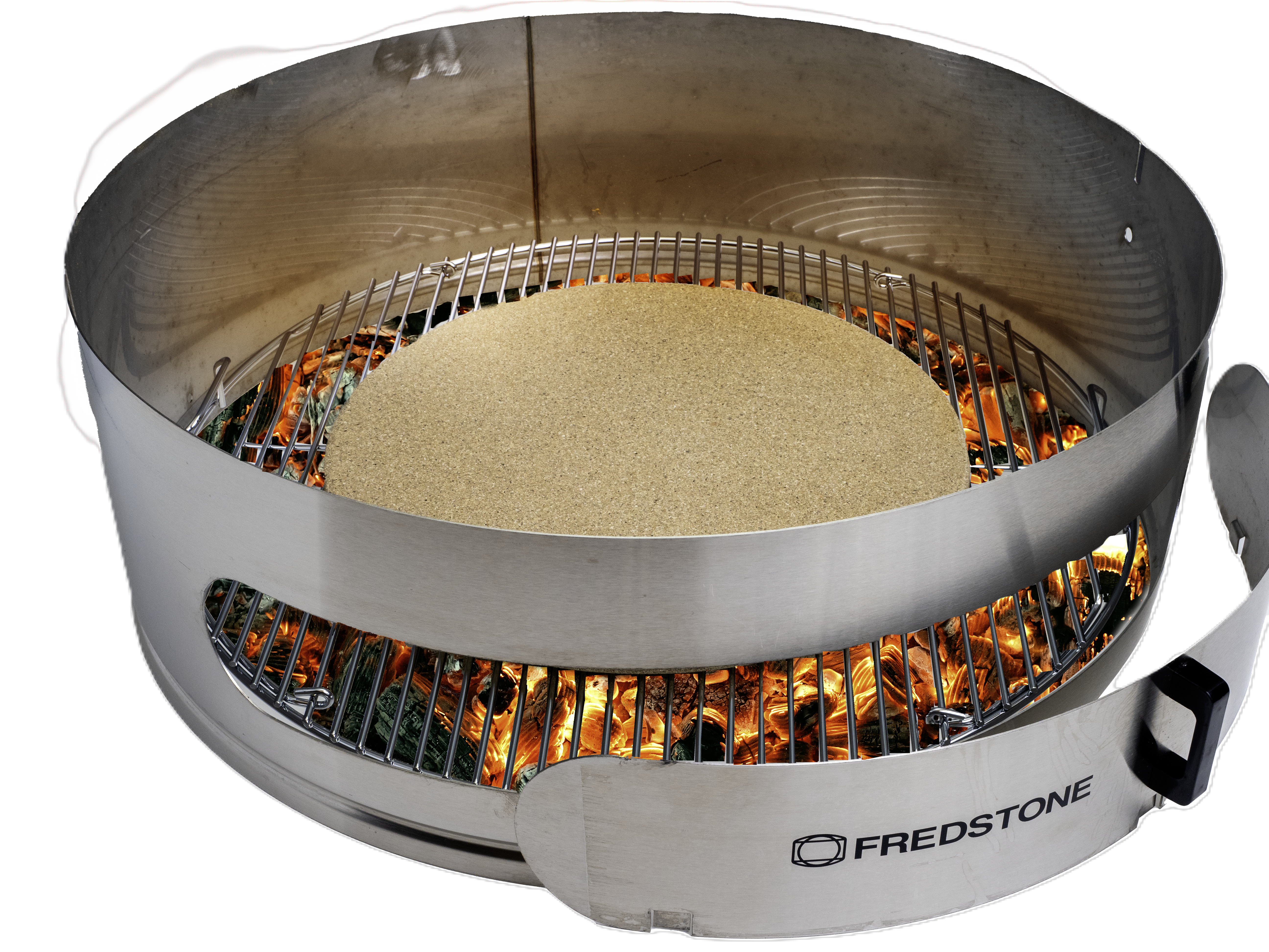 Pizzaindsats Til 57 Cm Kuglegrill. Incl.   ø 36 Cm. fra Fredstone
