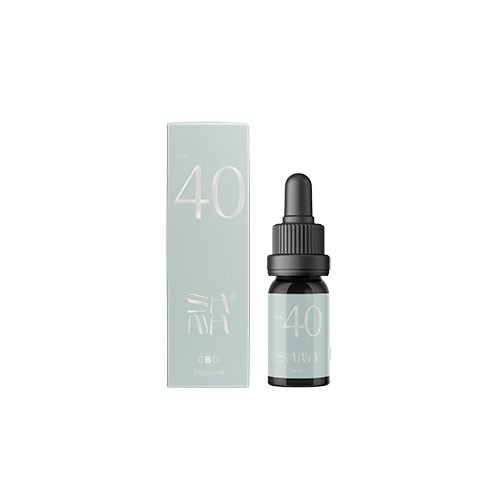 Cbd Natural Skin Oil No 40   10 Ml     fra Sana