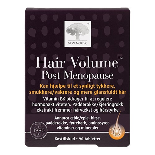 Hair Volume Post Menopause   90 Tabletter fra New Nordic