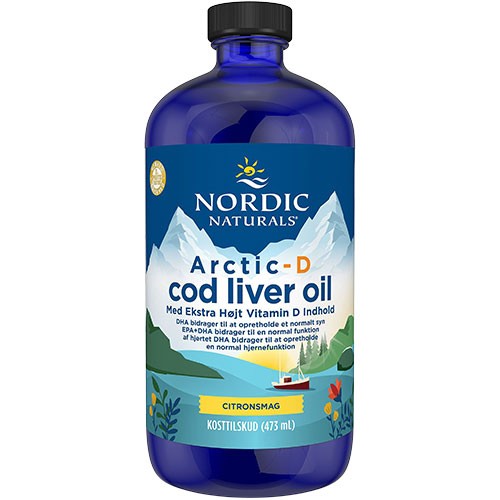 Arctic D Cod Liver Oil   473 Ml fra Nordic Naturals