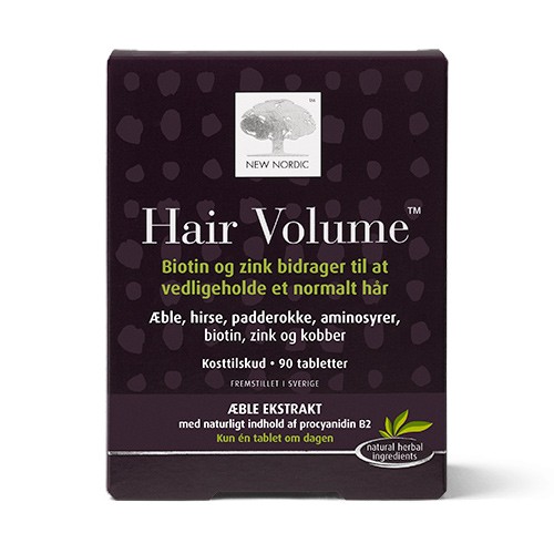 Hair Volume   90 Tab     fra New Nordic
